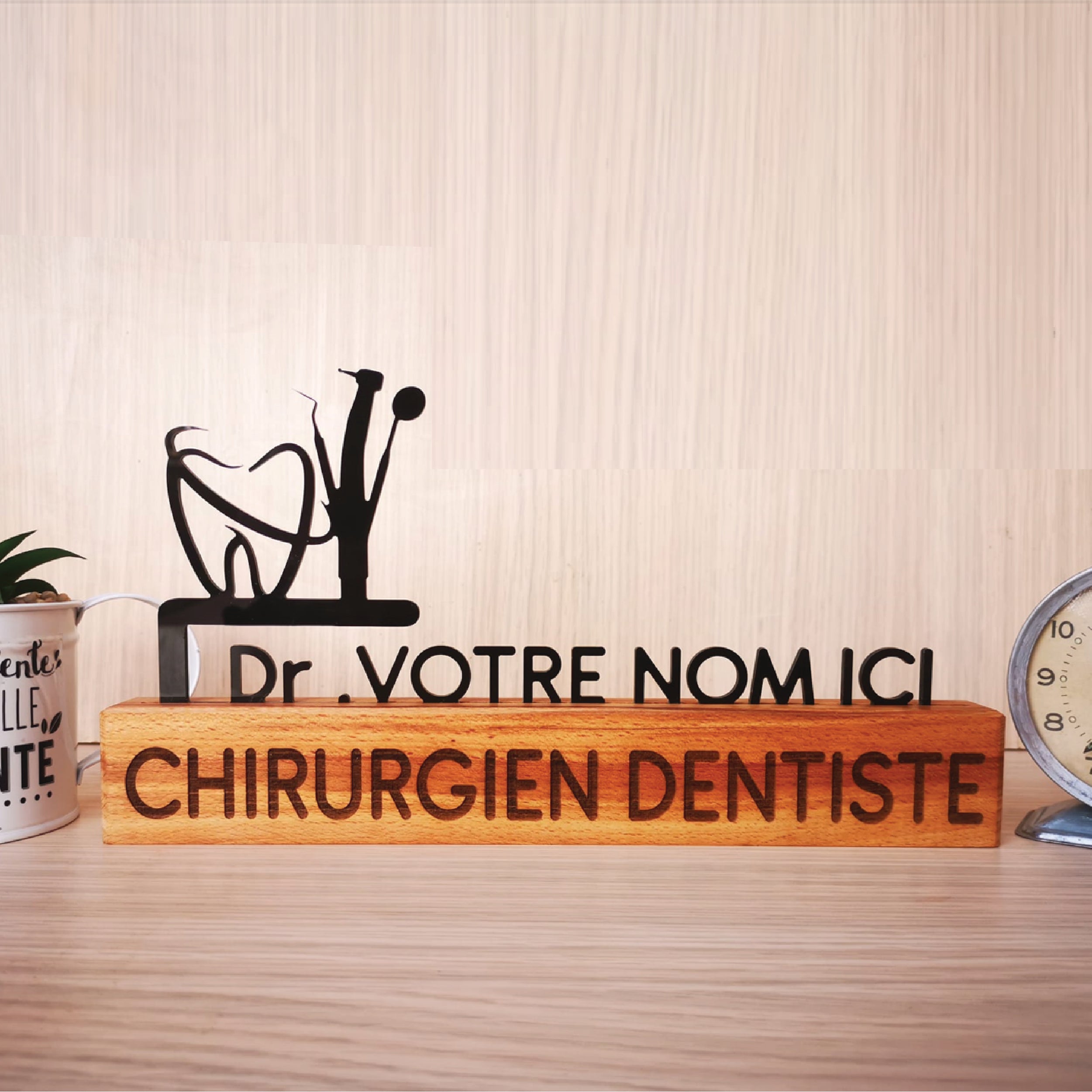 Porte-nom Bureau