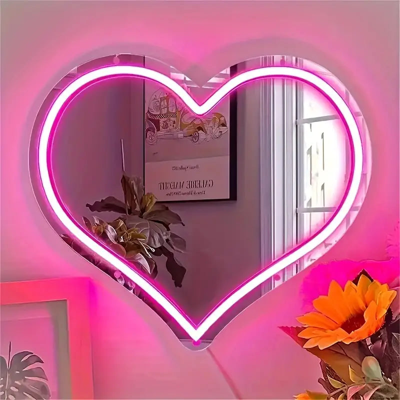 Selfie Mirror Neon Sign