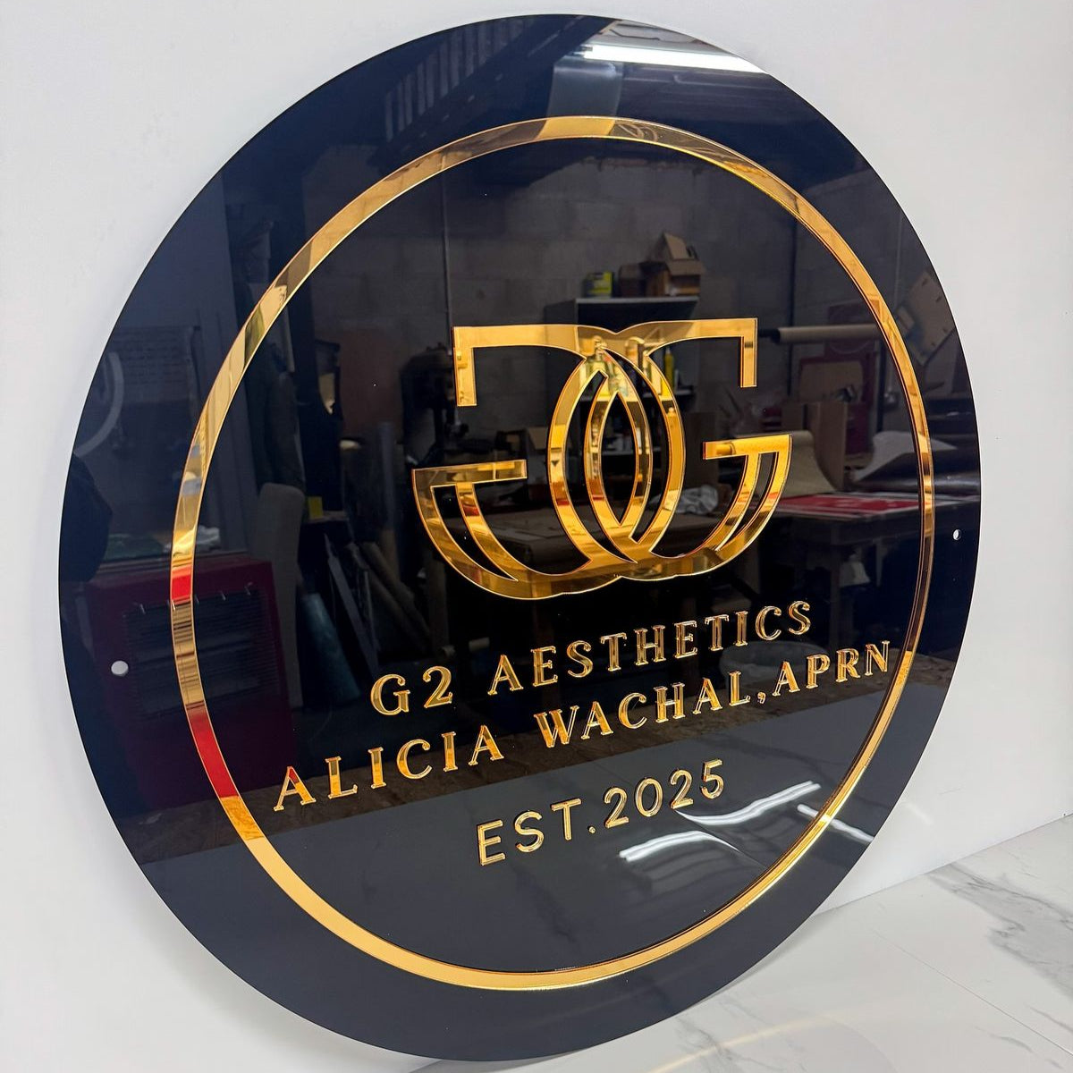 logo en Plxyglass Cenrcel