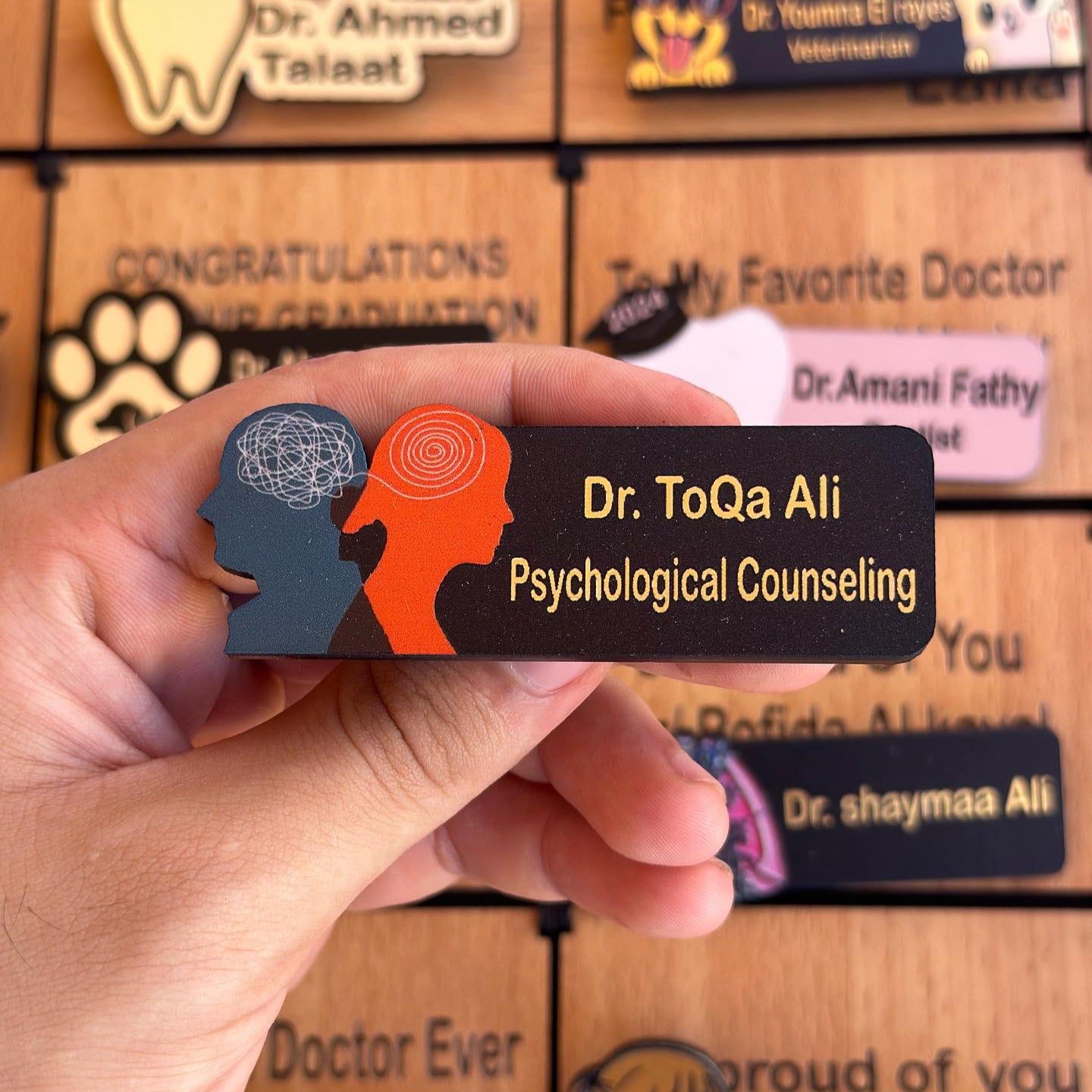 Name badge Color UV