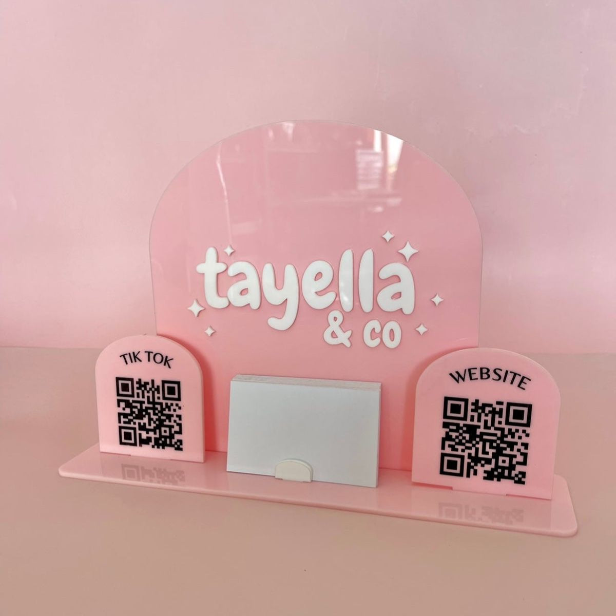 Spicial Panneau d'affichage miroir en acrylique personnalisable
