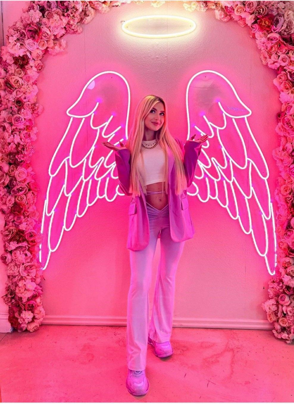 Angel Wings Néon Personnalisé | Enseigne LED Au Maroc
