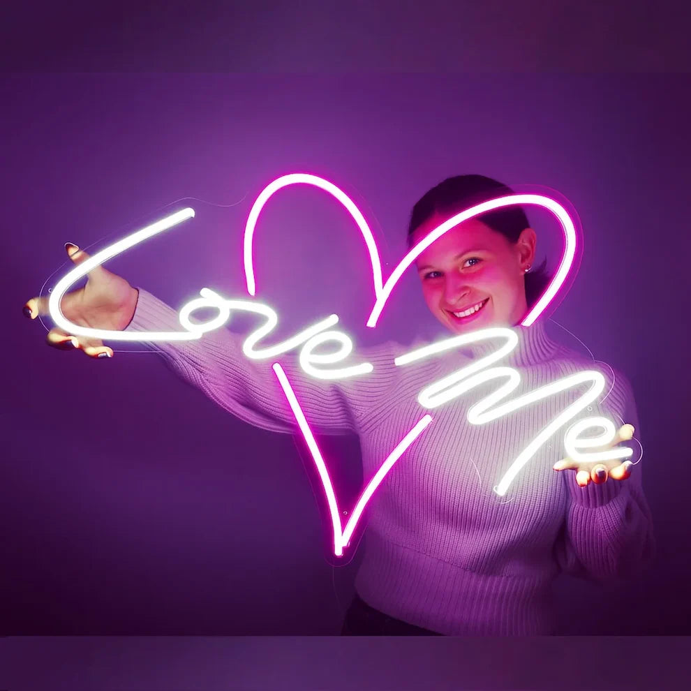 Custom Neon Sign, Personalized LED Signs, Battery Powered