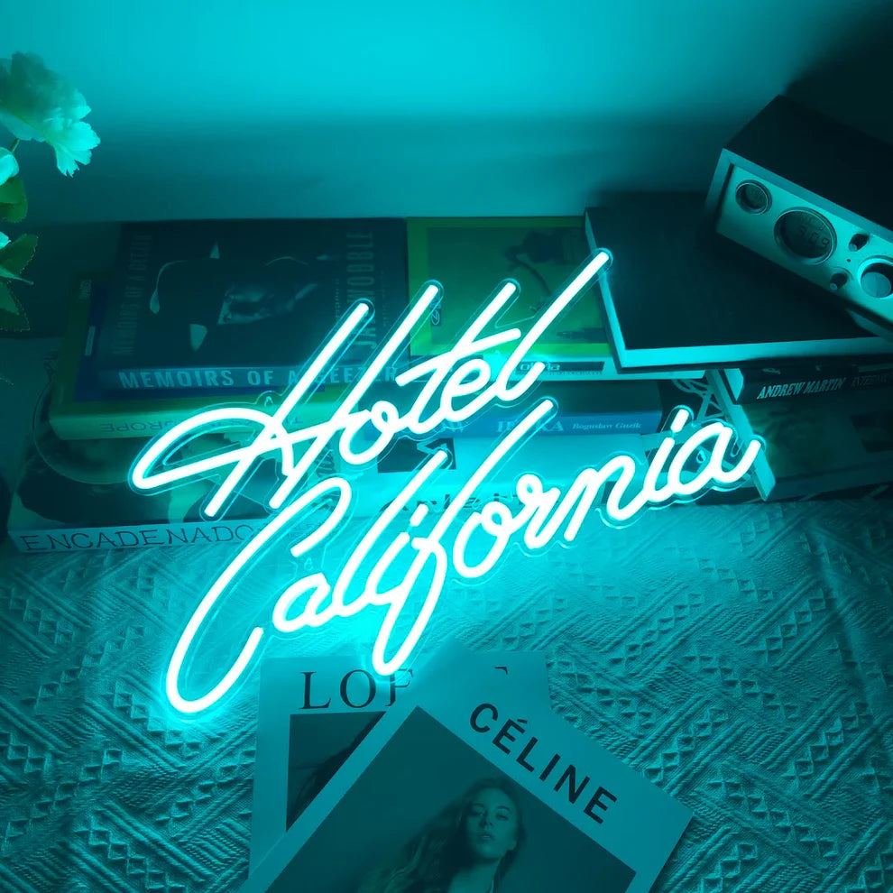 Custom Neon Sign, Personalized LED Signs, Battery Powered