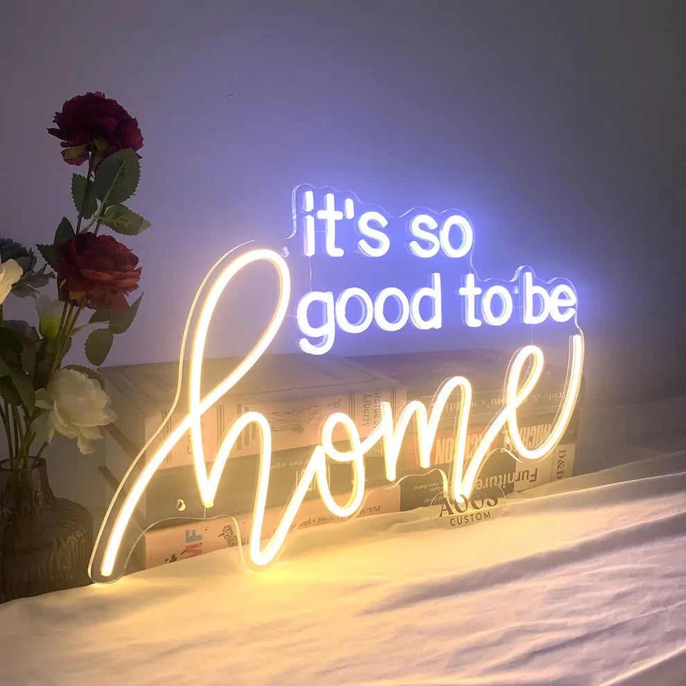 Custom Neon Sign, Personalized LED Signs, Battery Powered